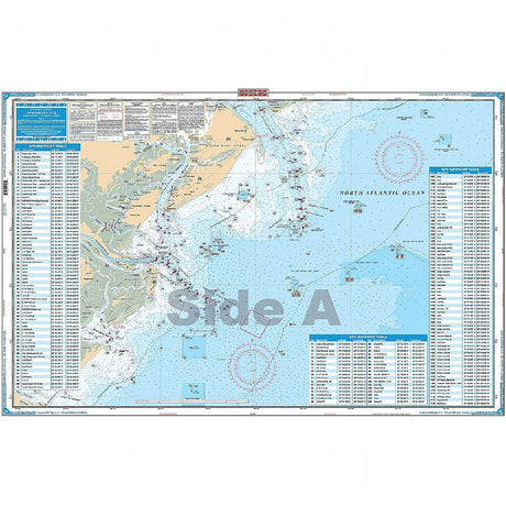 Waterproof Charts 138F Lower St. Johns River Fishing Lake Fishing