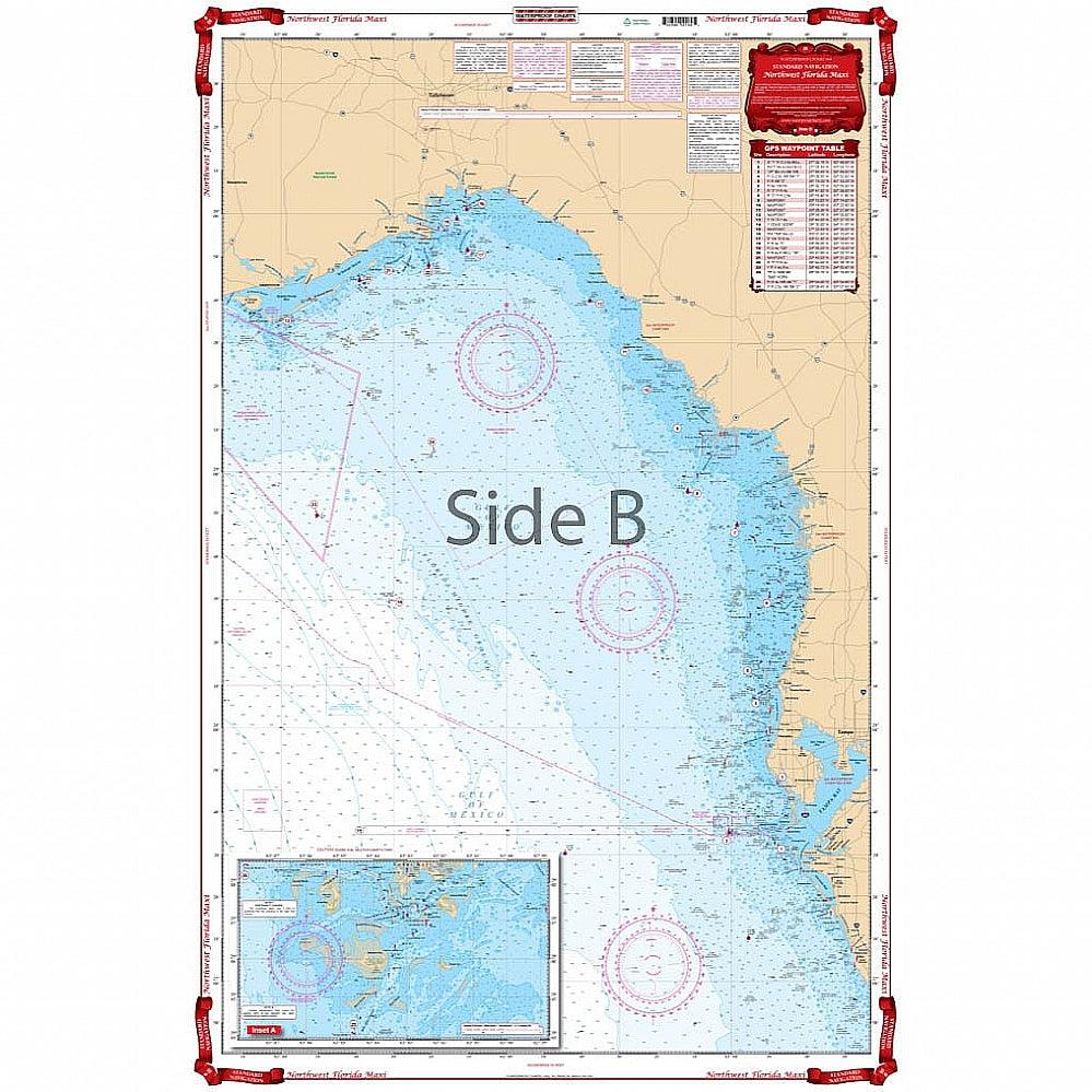 Waterproof Charts 18 Northwest Florida Maxi Standard Navigation