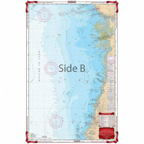 Waterproof Charts 31 Tampa Bay to Crystal River Standard Navigation