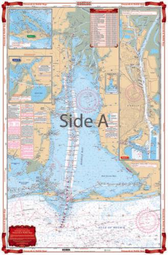 Waterproof Charts 94 Pensacola Bay &amp; Mobile Bay Standard Navigation
