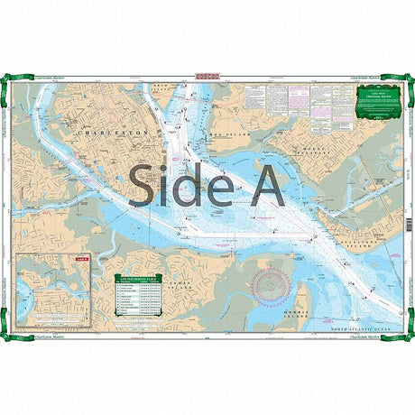 Waterproof Charts 95E Charleston Harbor - Large Print