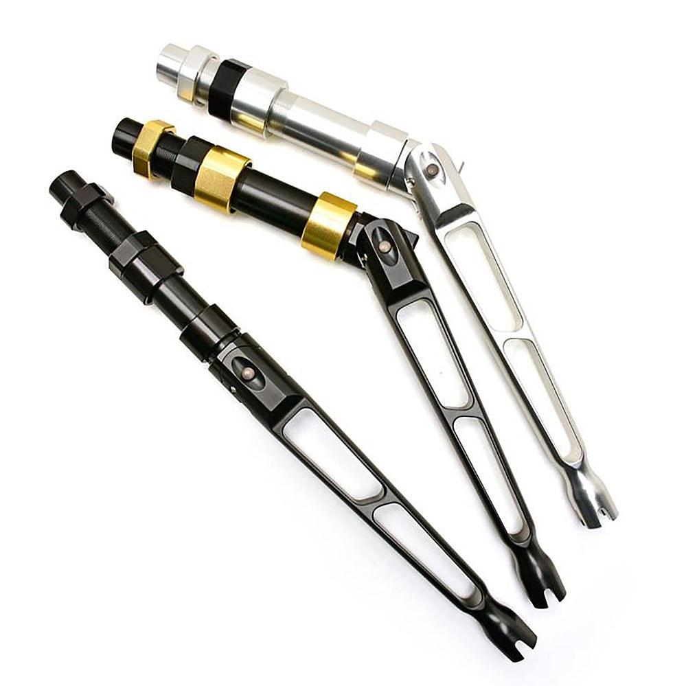 baitcasting rod butt size LUNKERHUNT Baitcaster Combo and Reel 7 Feet |Premium Baitcaster Combo Right or Left Handed | F-117 Heavy Power Fishing Rod | High Strength Carbon Body Fishing Pole This adjustable bent rod butt allows for effortless adjustments of angles at 0 Okuma Carbon Stright Butt-Connection ID