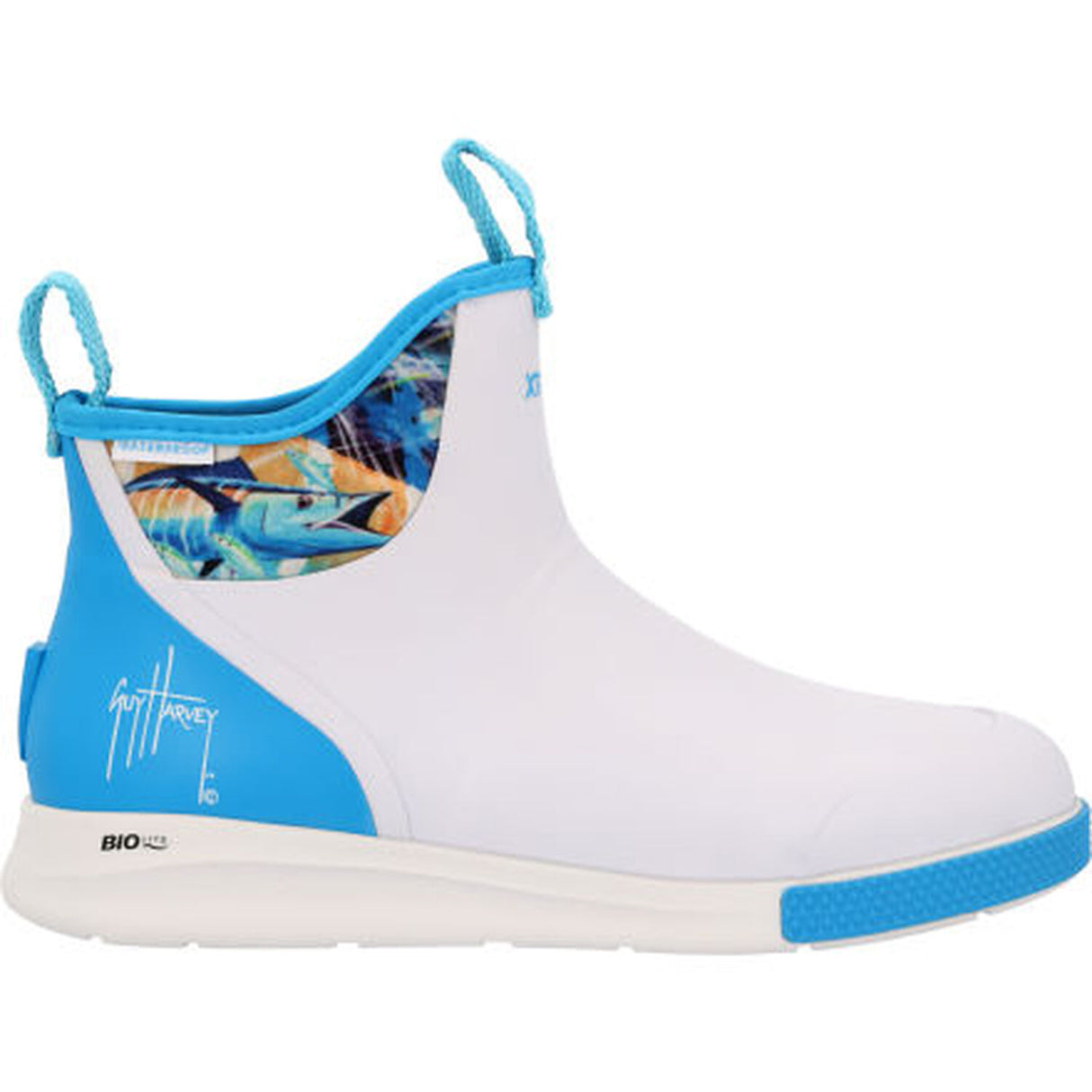 XTRATUF Men's 6" Ankle Deck Boot Sport Guy Harvey