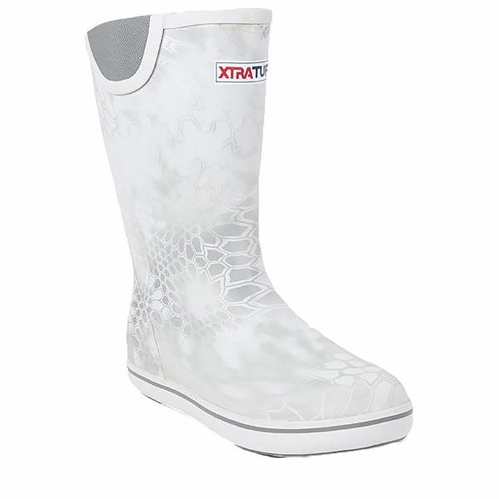 XTRATUF Kryptek 12 In. Deck Boot Yeti White - Size 7