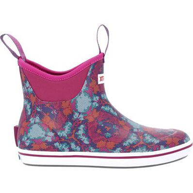 XTRATUF Women's Kaleidoscope Scales 6" Ankle Deck Boot