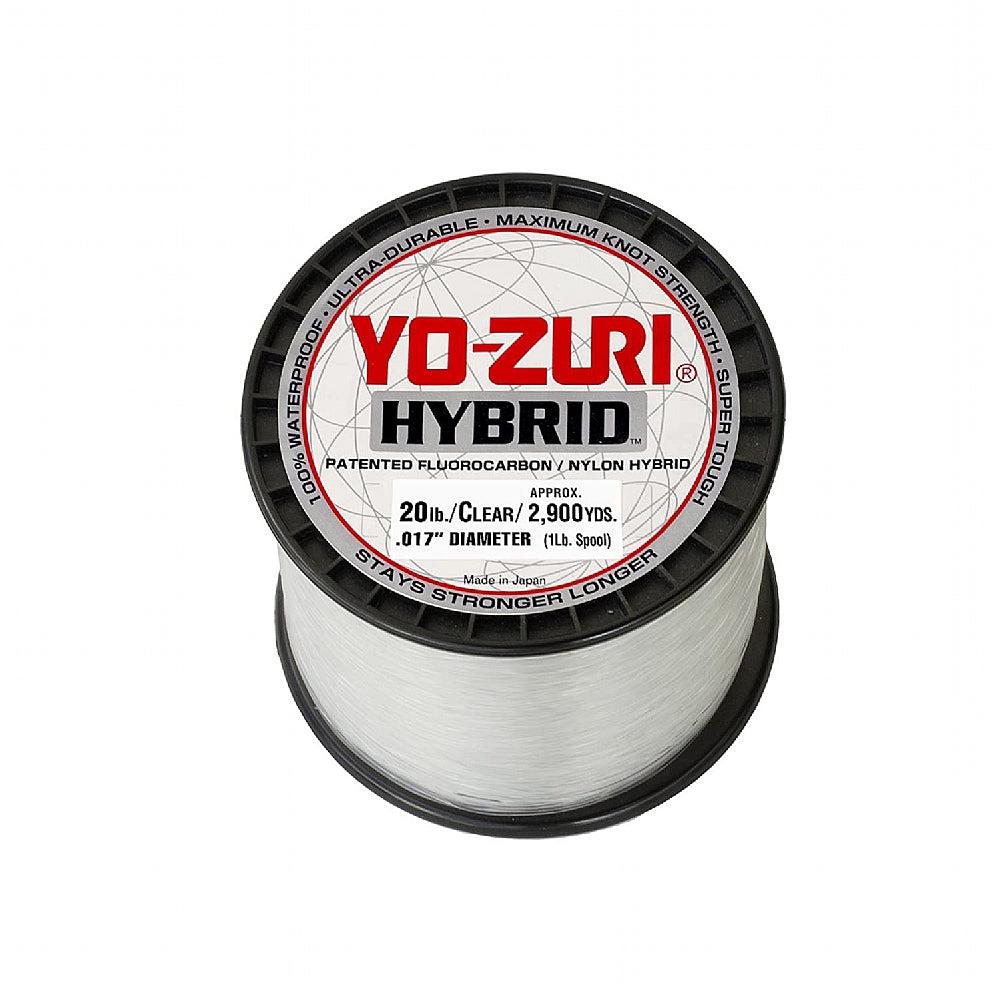 Yo-Zuri Hybrid Fishing Line Clear 1LB Spool