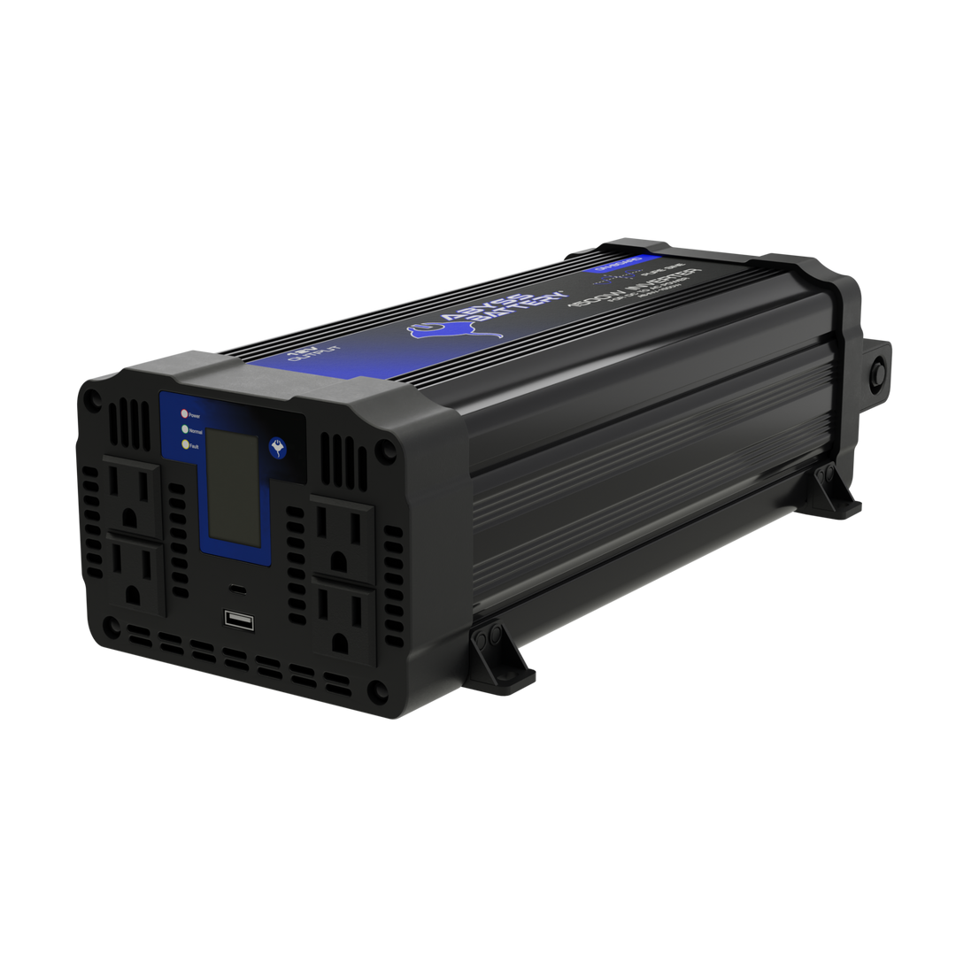 ABYSS 12V 1500W DC to AC Inverter - Pure Sine Wave