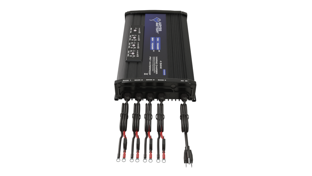 ABYSS 4 Bank 12V/36V On-Board Marine Battery Charger