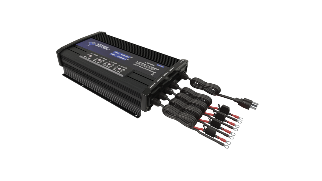 ABYSS 4 Bank 12V/36V On-Board Marine Battery Charger