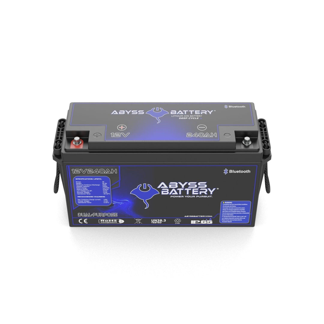 ABYSS 12V 240AH Dual Purpose Lithium Marine Battery