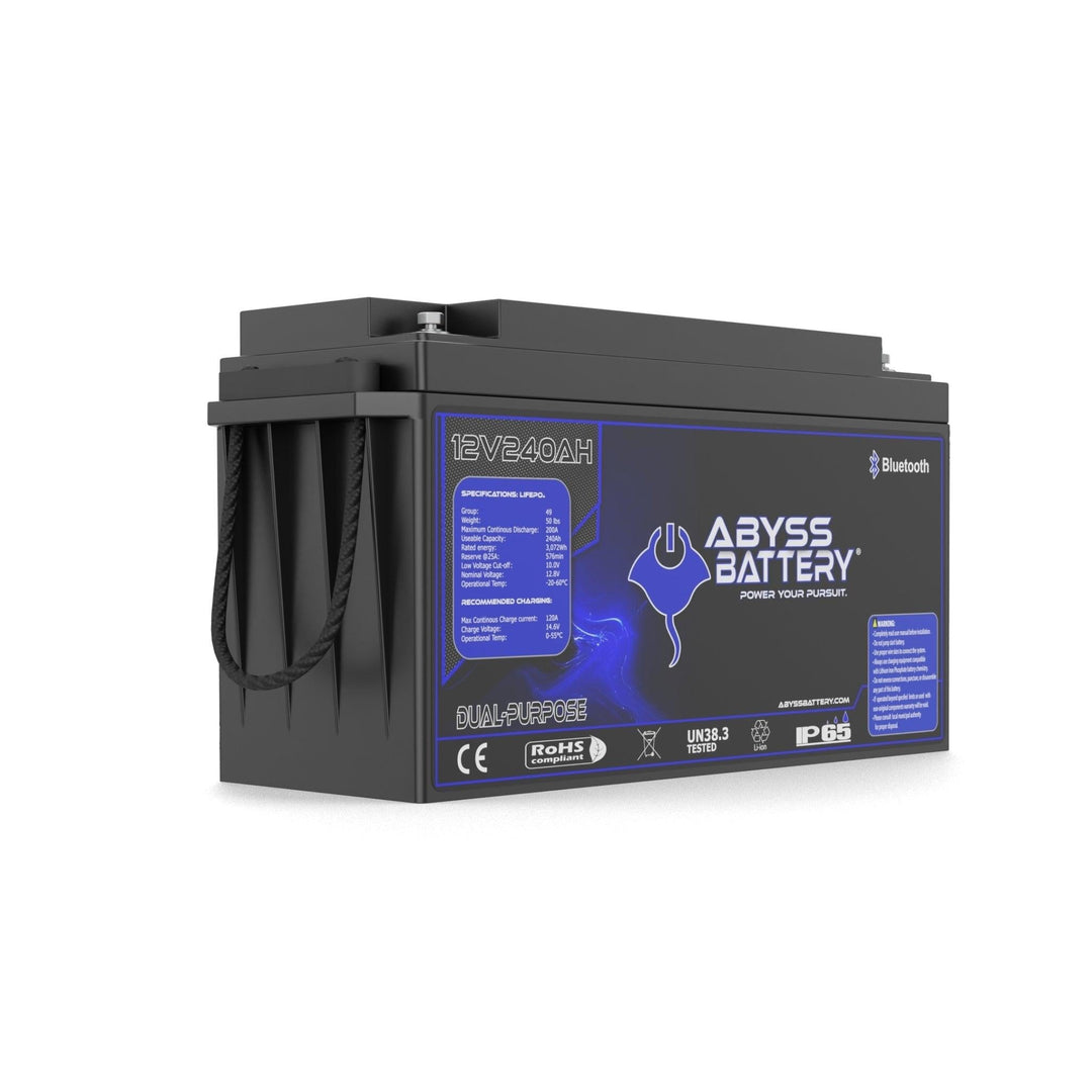 ABYSS 12V 240AH Dual Purpose Lithium Marine Battery