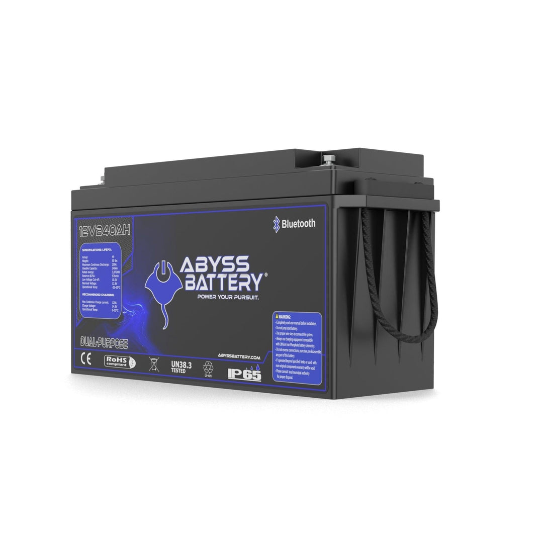 ABYSS 12V 240AH Dual Purpose Lithium Marine Battery