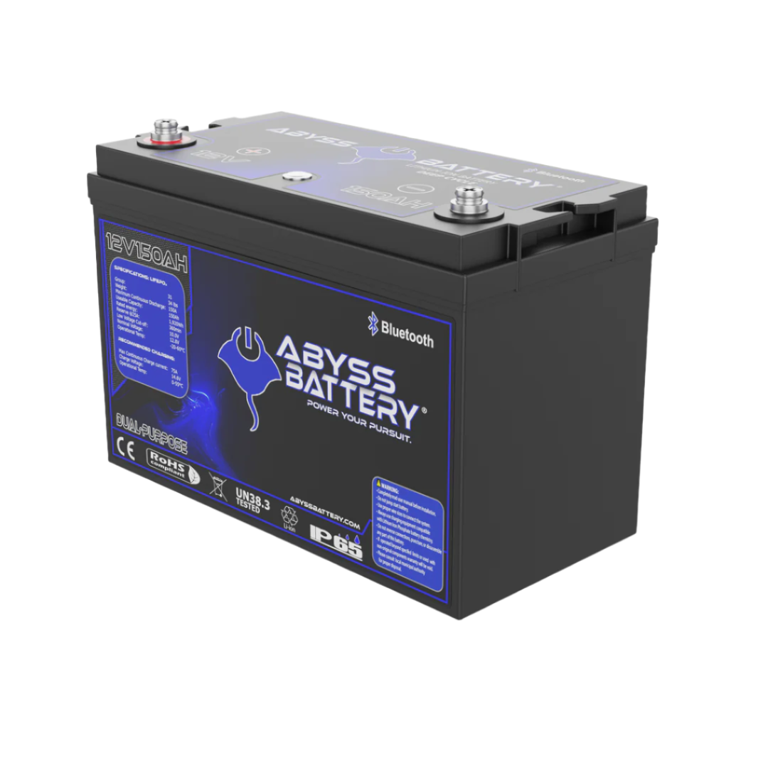 ABYSS 12V 150AH Dual Purpose Lithium Marine Battery