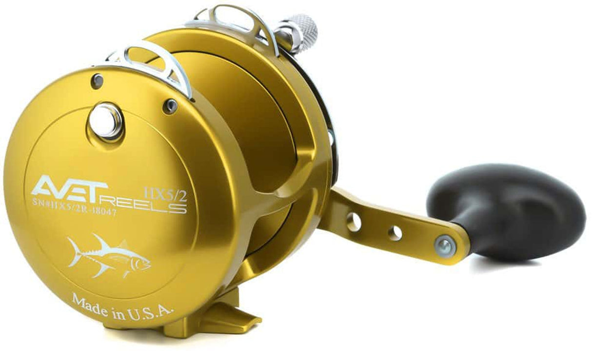 avet hx 52 two speed lever drag casting reels ave