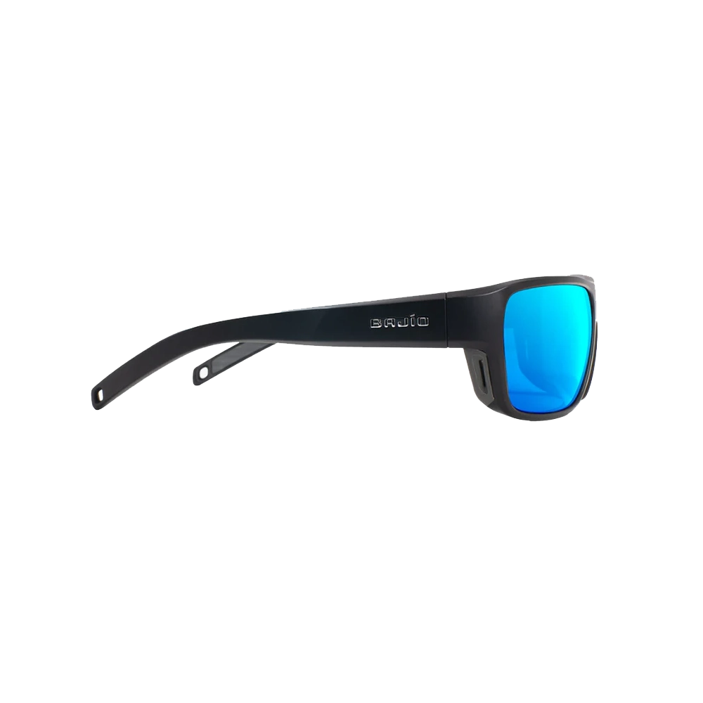 BAJIO Rigolets Black Matte | Blue Mirror Glass