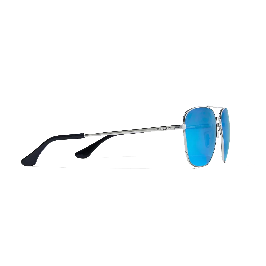 BAJIO Snipes Silver Gloss | Blue Mirror Polycarbonate