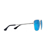 BAJIO Snipes Silver Gloss | Blue Mirror Polycarbonate