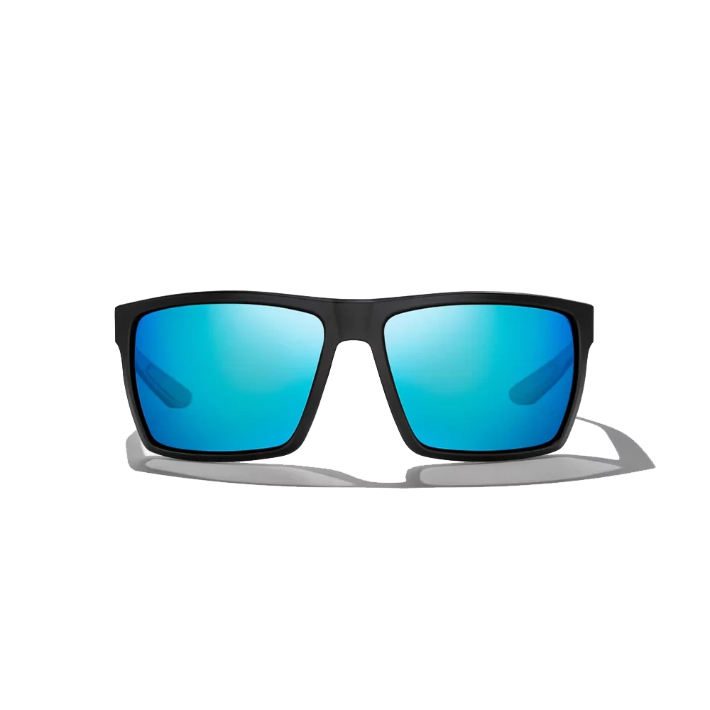 BAJIO Stiltsville Black Matte | Blue Mirror Glass