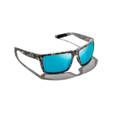 BAJIO Stiltsville Gray Tortoise Matte | Blue Mirror Glass