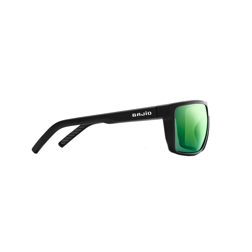 BAJIO Toads Black Matte | Green Mirror Glass