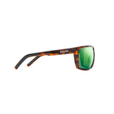 BAJIO Toads Brown Tortoise Gloss | Green Mirror Glass