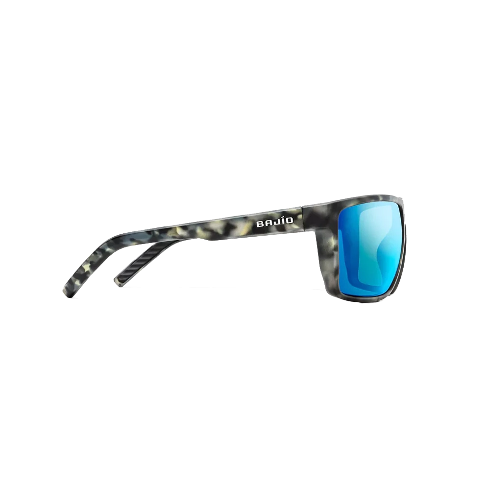 BAJIO Toads Gray Camo Matte | Blue Mirror Glass