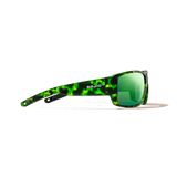 BAJIO Vega Green Tortoise Matte | Green Mirror Glass