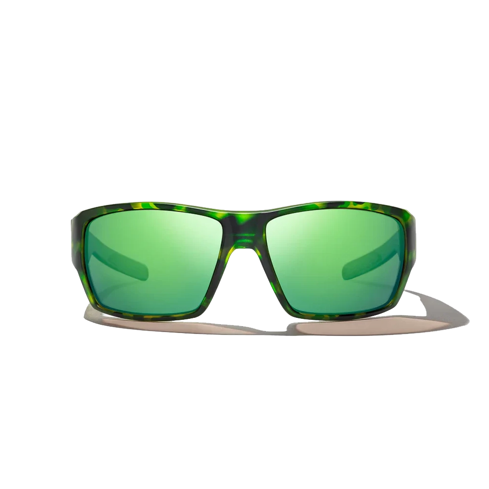 BAJIO Vega Green Tortoise Matte | Green Mirror Glass