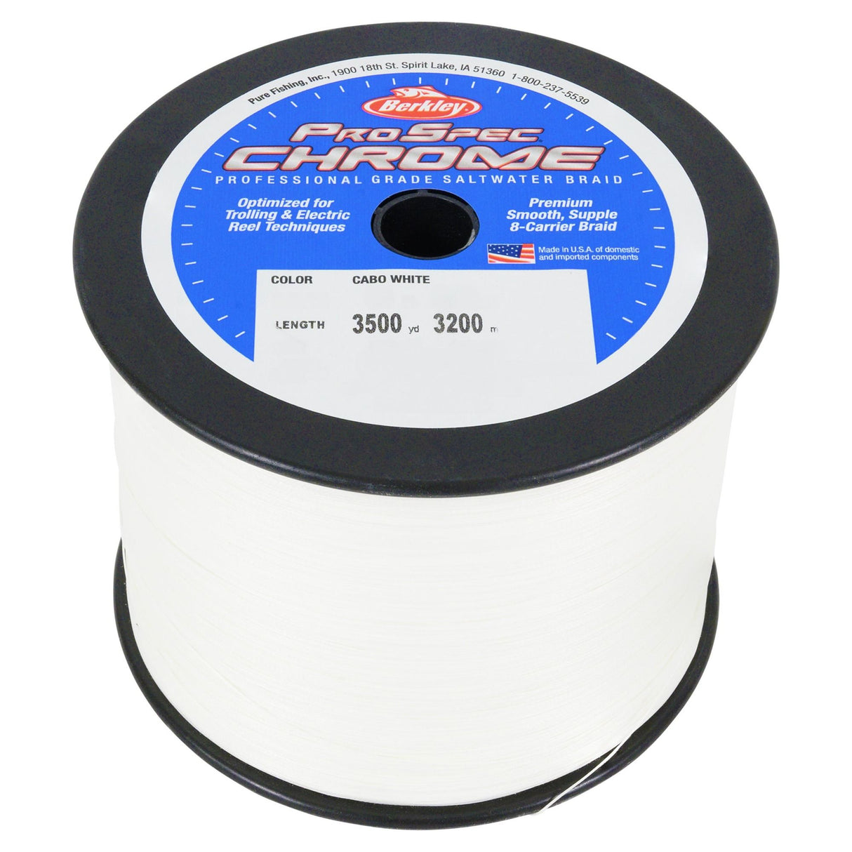 Berkley ProSpec Chrome Premium Braid - 3500 Yards