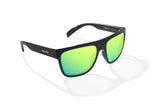 BAJIO Caballo Green Mirror Polycarbonate Lens -  Black Matte Frame - XL Fit