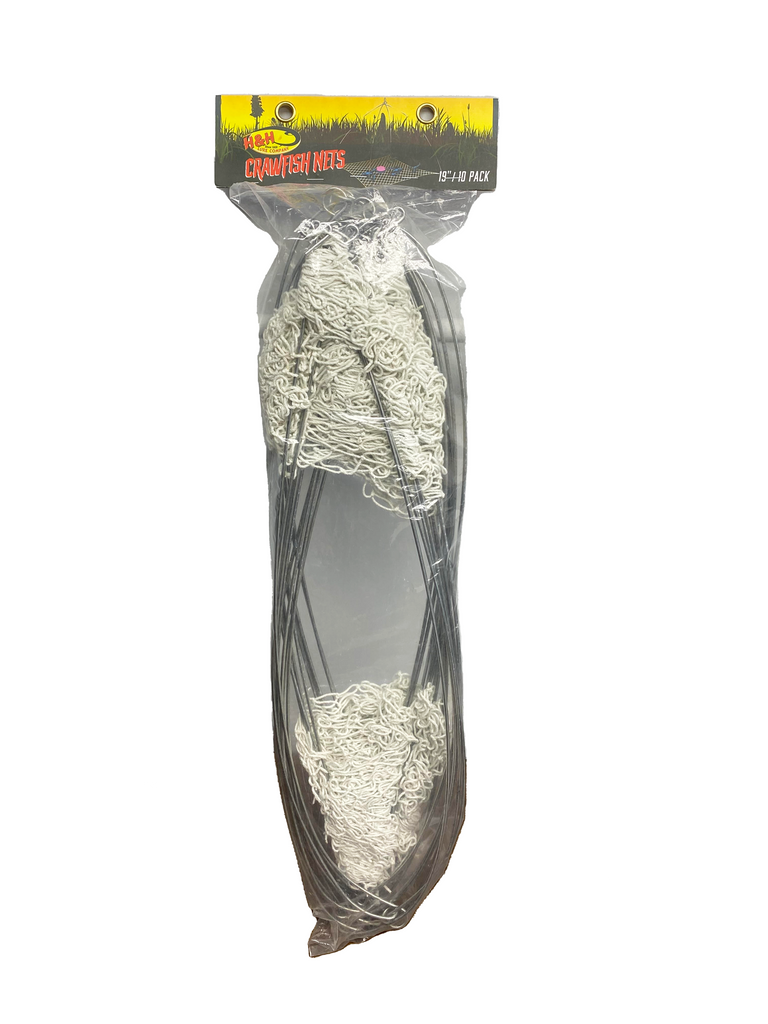 H&H Crawfish Nets - 10 Pack