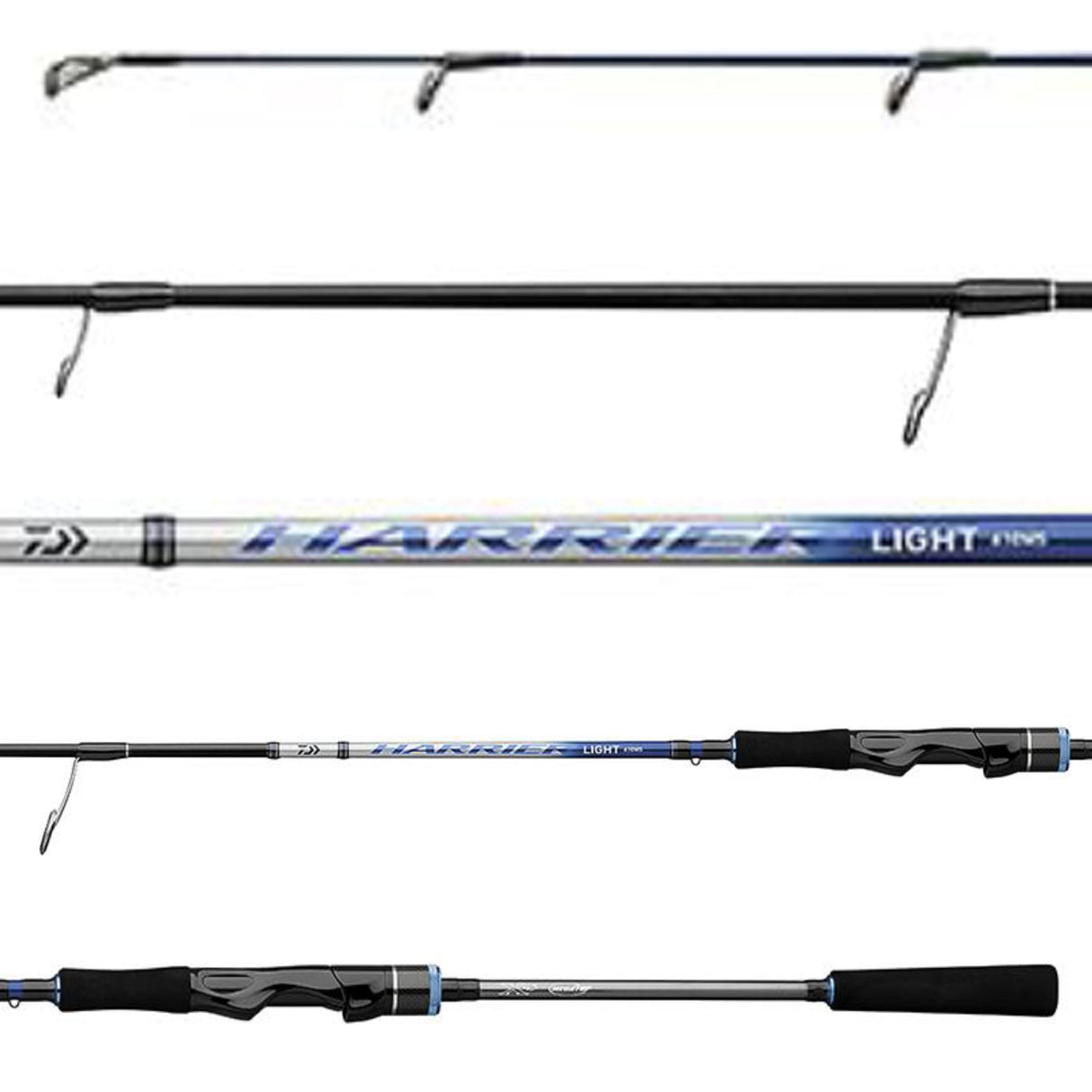 Daiwa Harrier 6'10" Super Light Jigging Rod - HRSLJ610ULS