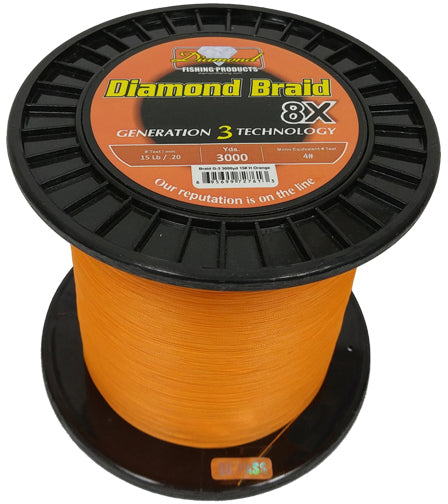 Momoi Diamond Braid Generation III 8X 600yds from MOMOI – CHAOS Fishing