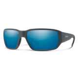 SMITH Hookset Matte Slate | ChromaPop Glass Polarized Blue Mirror