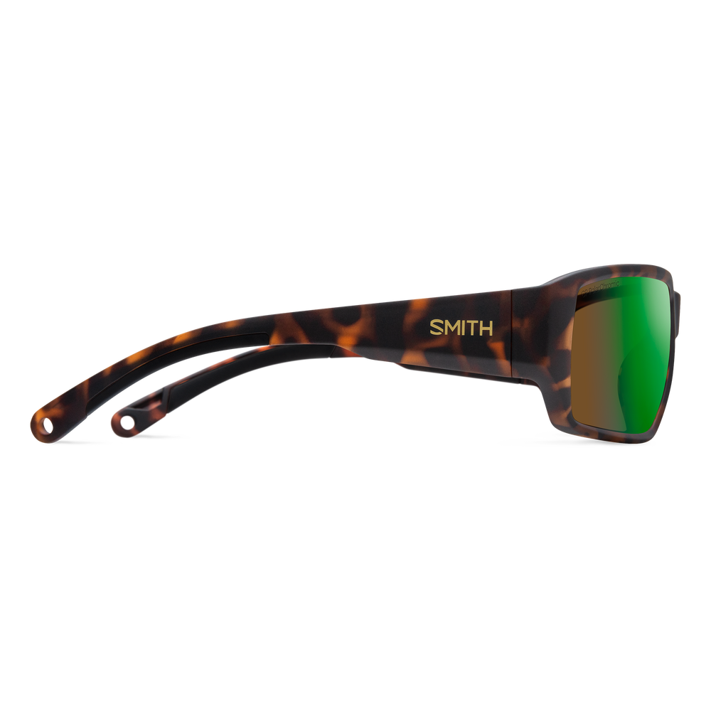 SMITH Hookset Matte Tortoise | ChromaPop Glass PolarChromic Brown Green Mirror