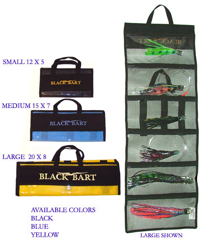 Black Bart 6 Pocket Rollup Lure Bag