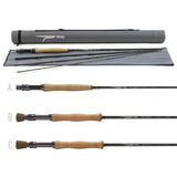 Temple Fork Outfitters 8FT6IN 4wt 4pc LK Legacy Rod with Case