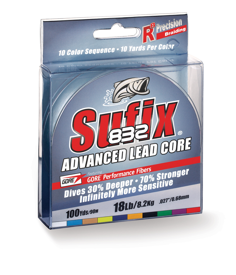SUFIX 832 Advanced Lead Core Metered - 600 Yards