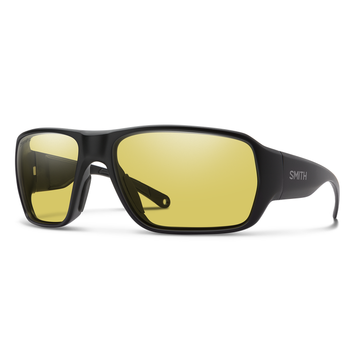 SMITH Castaway Matte Black | ChromaPop Glass Polarized Low Light Yellow