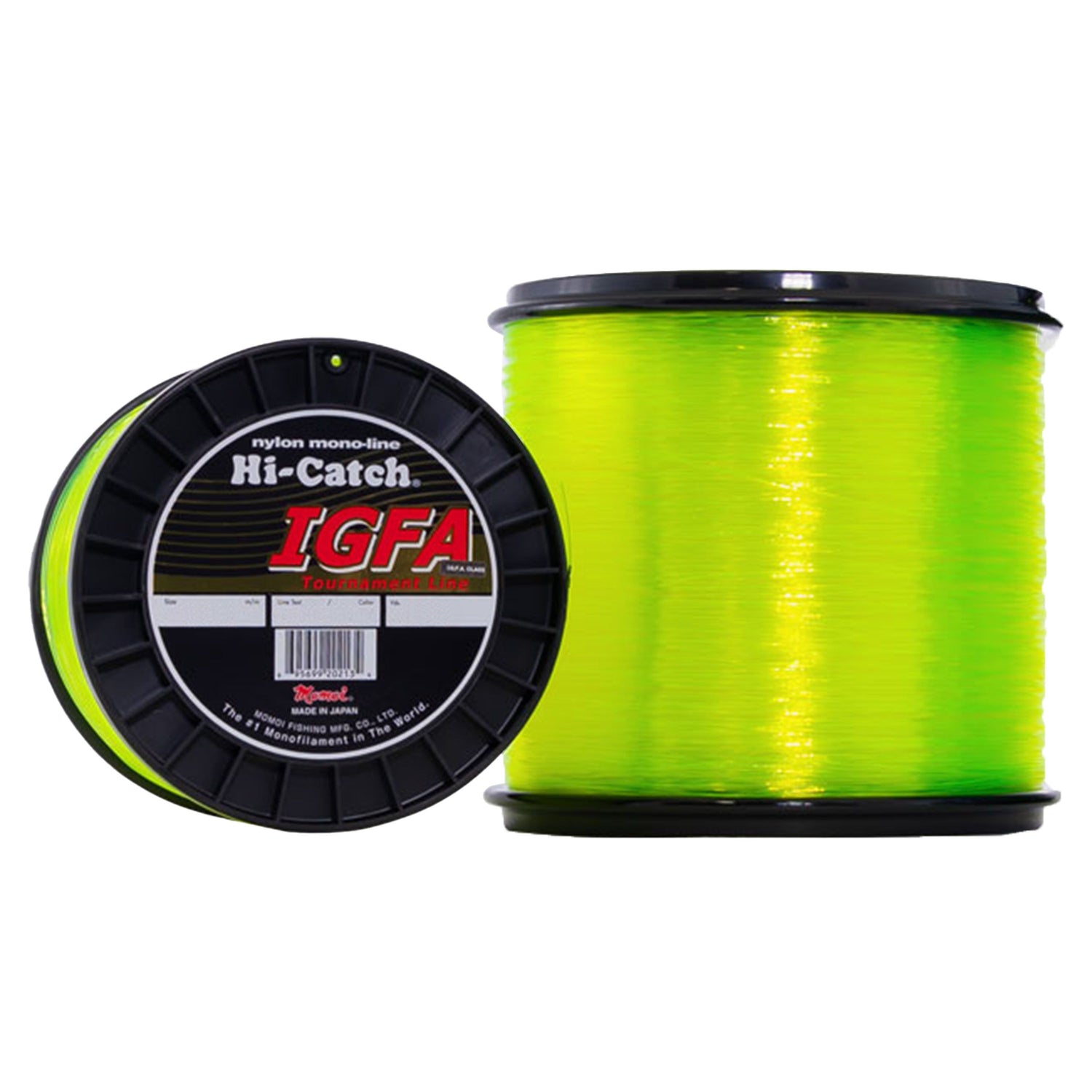Momoi Hi-Catch IGFA Monofilament Line 5LB Spool Green, 250#