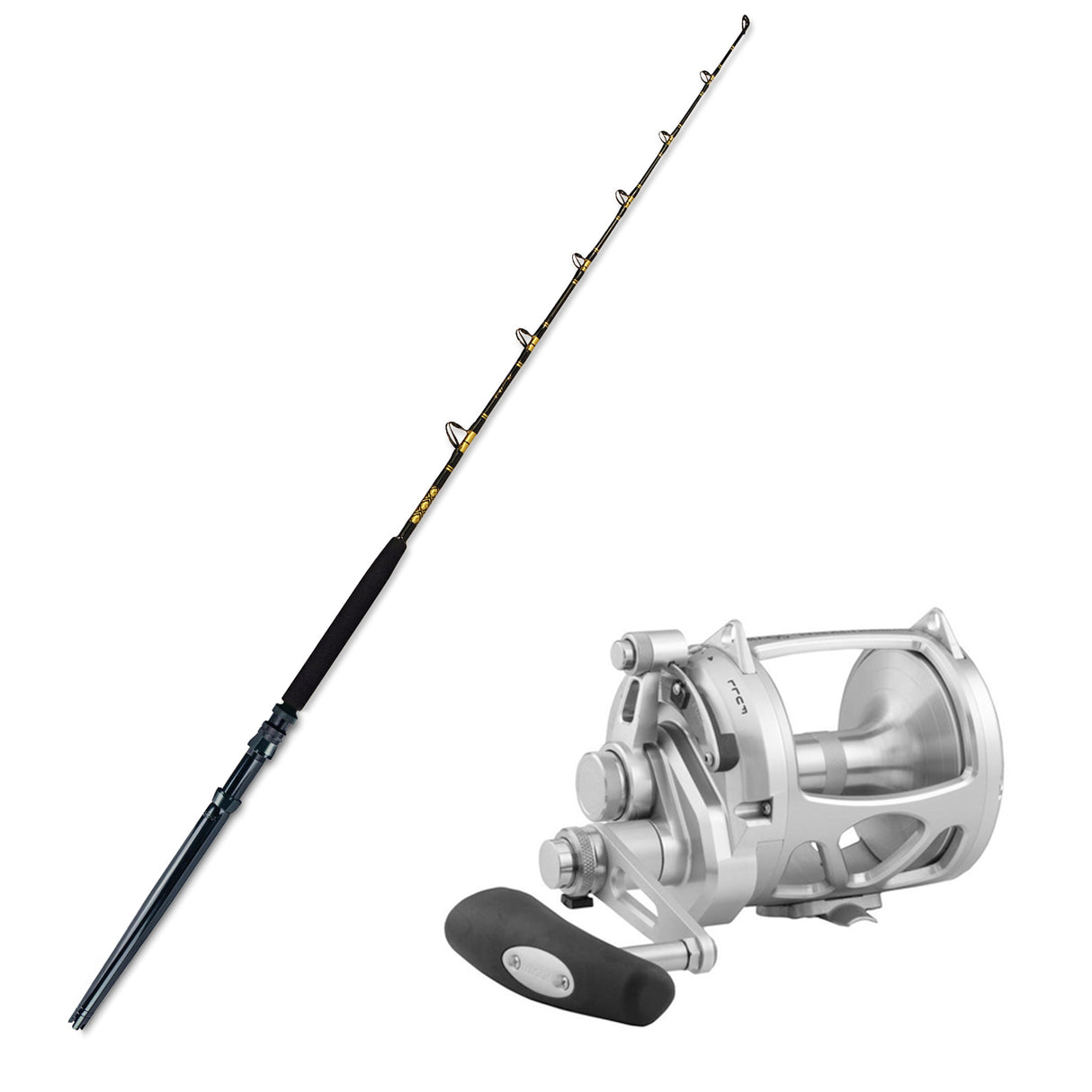 PENN International 50VISW with CHAOS 6FT Rod Combo