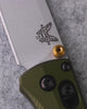 Benchmade 533SL-10 Mini Bugout Drop-Point Folding Knife - Woodland Green