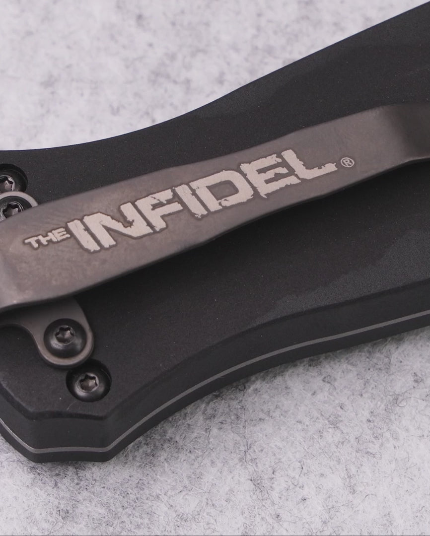 Benchmade 3300BK Infidel- Black Aluminum