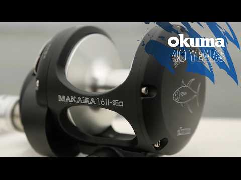 OKUMA Makaira Two-Speed Special Edition Lever Drag Reel - Matte Black