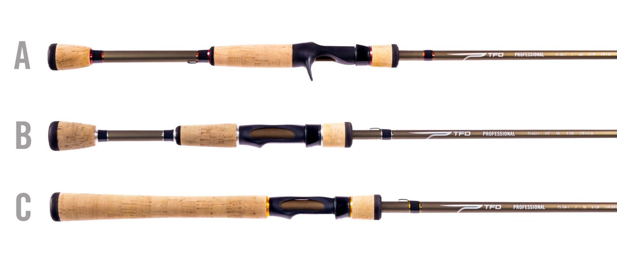 Temple Fork Outfitters 7FT6IN Med-Heavy Professional Casting Rod