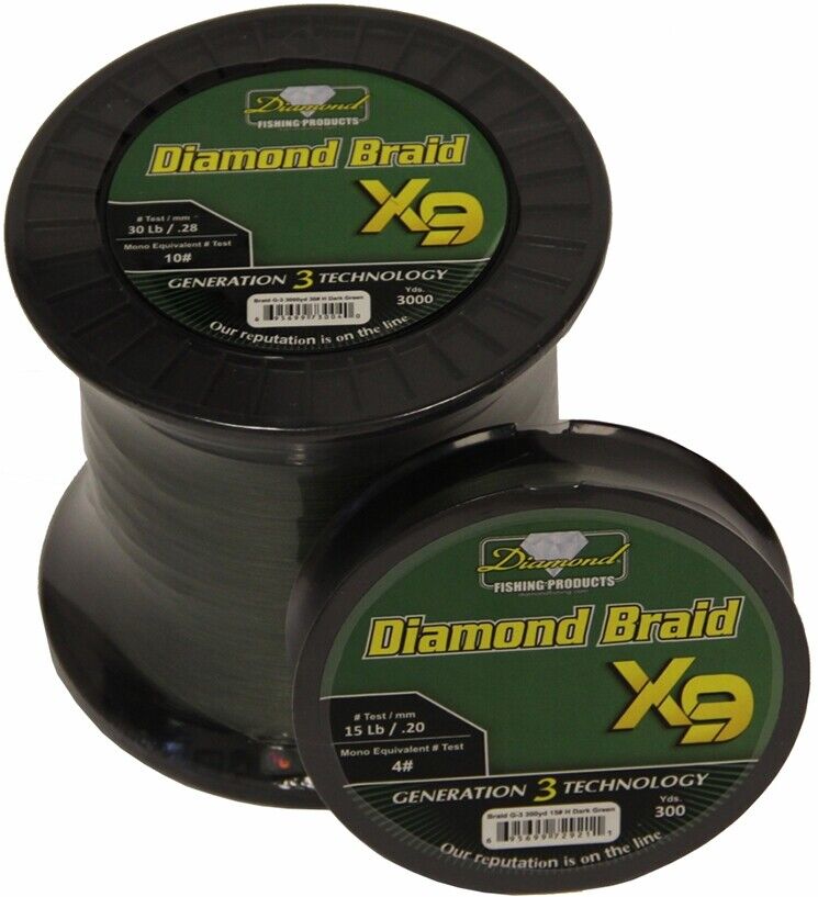 Buy 1 Momoi Diamond Braid Generation III 9X 3000 Yards, Get 1 FREE