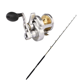 shimano tac12iia talica a two speed lever drag conventional reel