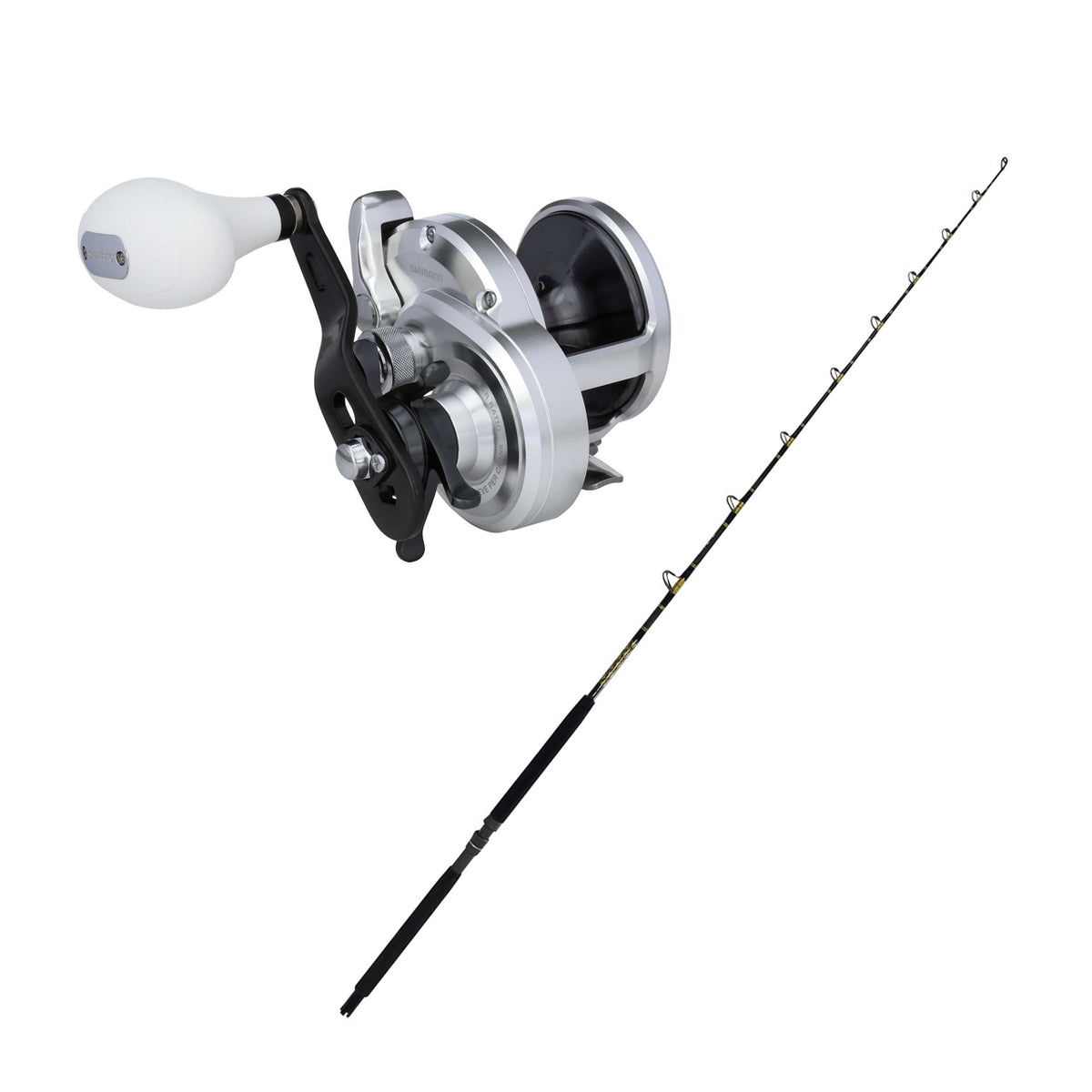 Shimano TRINIDAD 16A REEL with KC 15-30 6&#39;6&quot; Composite CHAOS Gold Combo