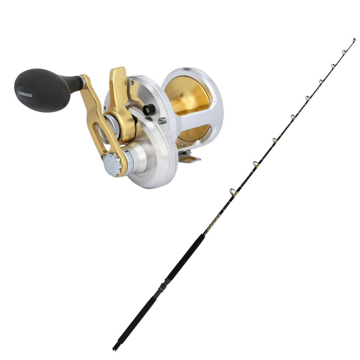 Shimano TALICA 16 LEVER DRAG with KC 15-30 7'0" Composite CHAOS Gold Combo