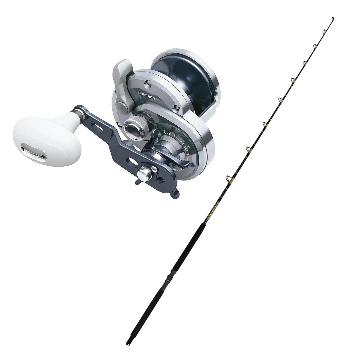 SHIMANO Trinidad 12A REEL with KC 10-25 7&#39;0&quot; Composite CHAOS Gold Combo